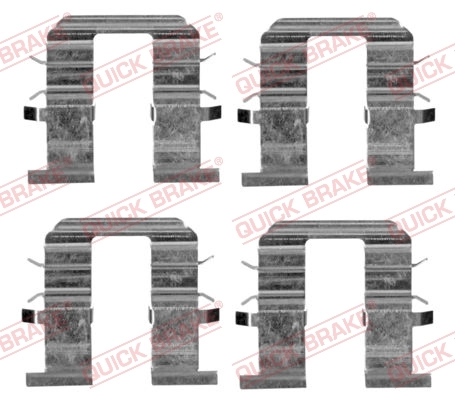 Accessory Kit, disc brake pad